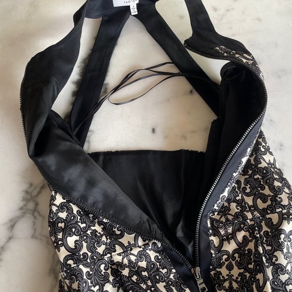 Robert Rodriguez Halter Paisley Print Dress - Picture 13 of 16